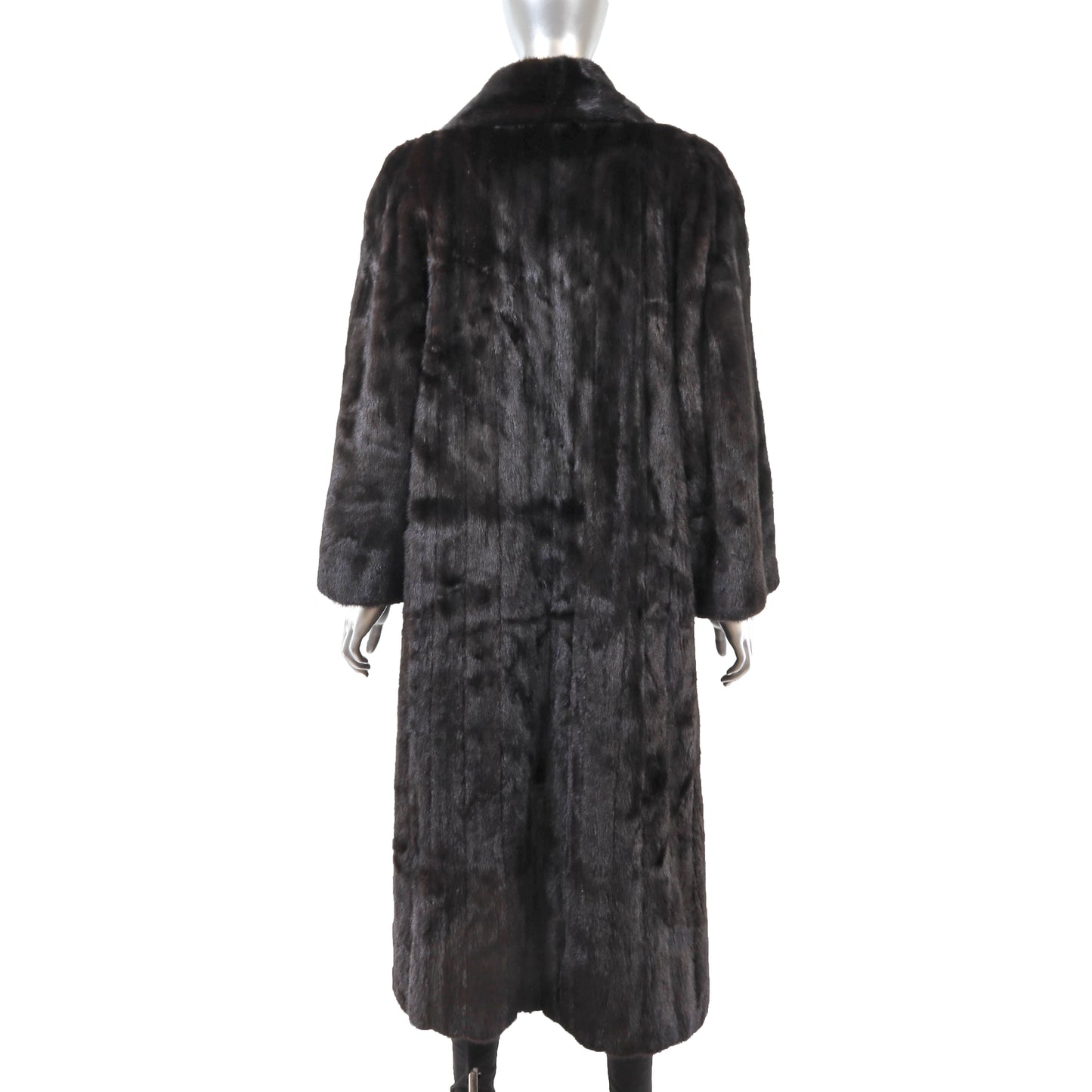 Black Mink Coat- Size M