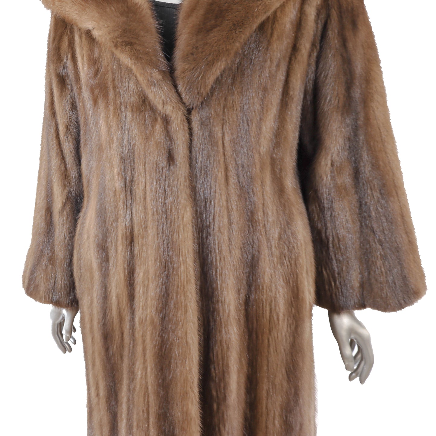 Brown Mink Coat- Size L