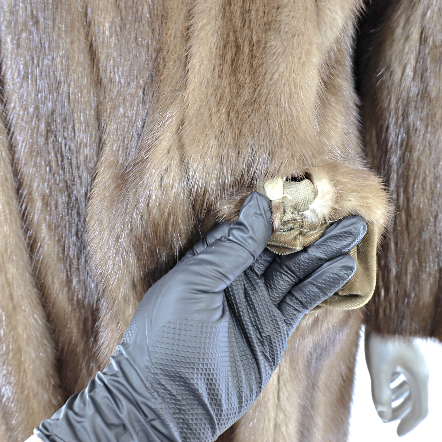 Brown Mink Coat- Size L