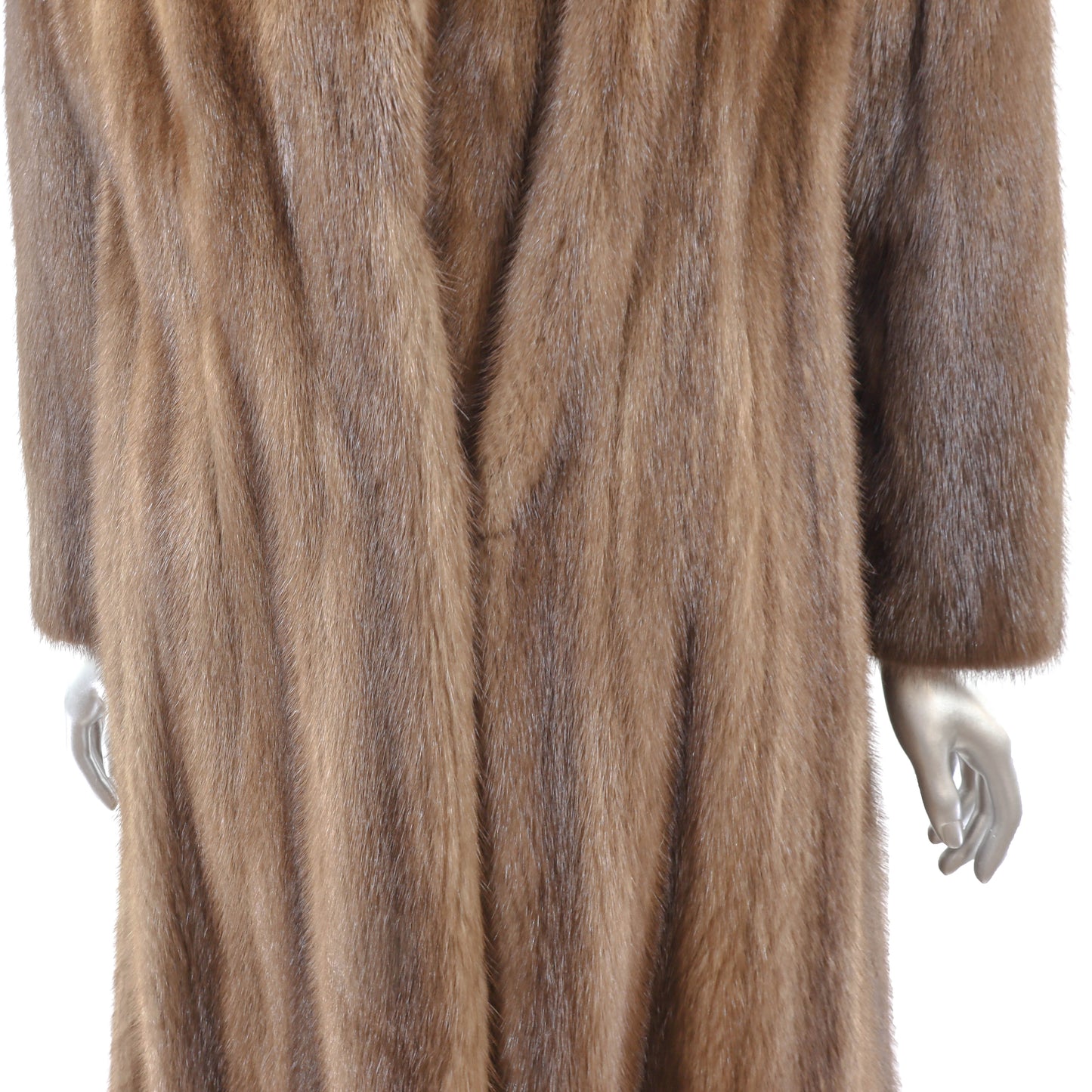 Brown Mink Coat- Size M