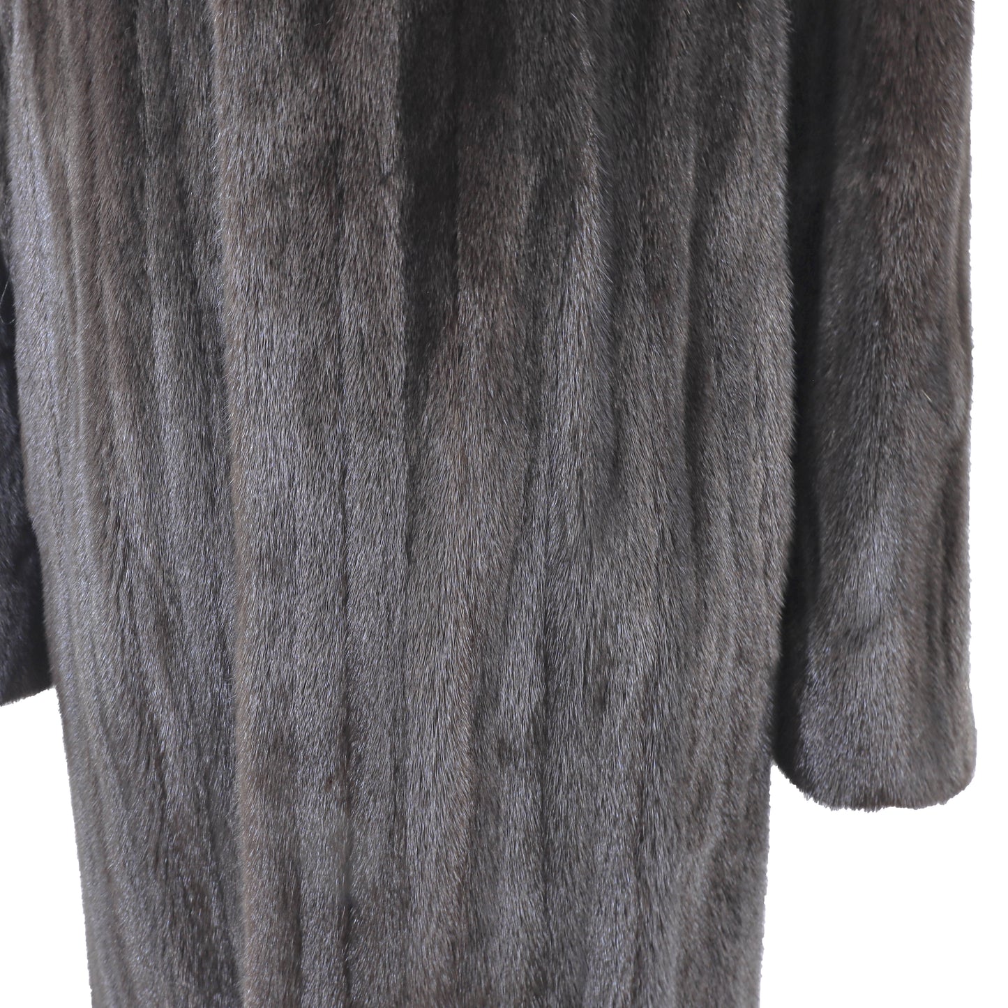 Men's Black Mink Coat- Size L-XL