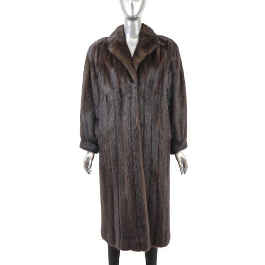 Christian Dior Brown Mink Coat- Size L