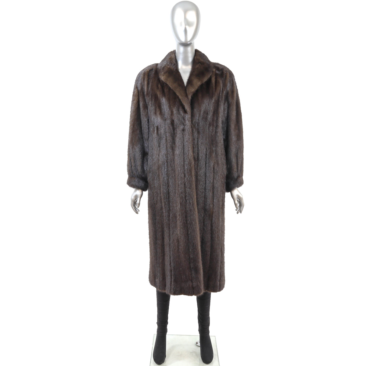 Christian Dior Brown Mink Coat- Size L