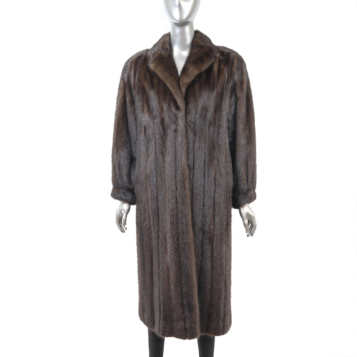 Christian Dior Brown Mink Coat- Size L