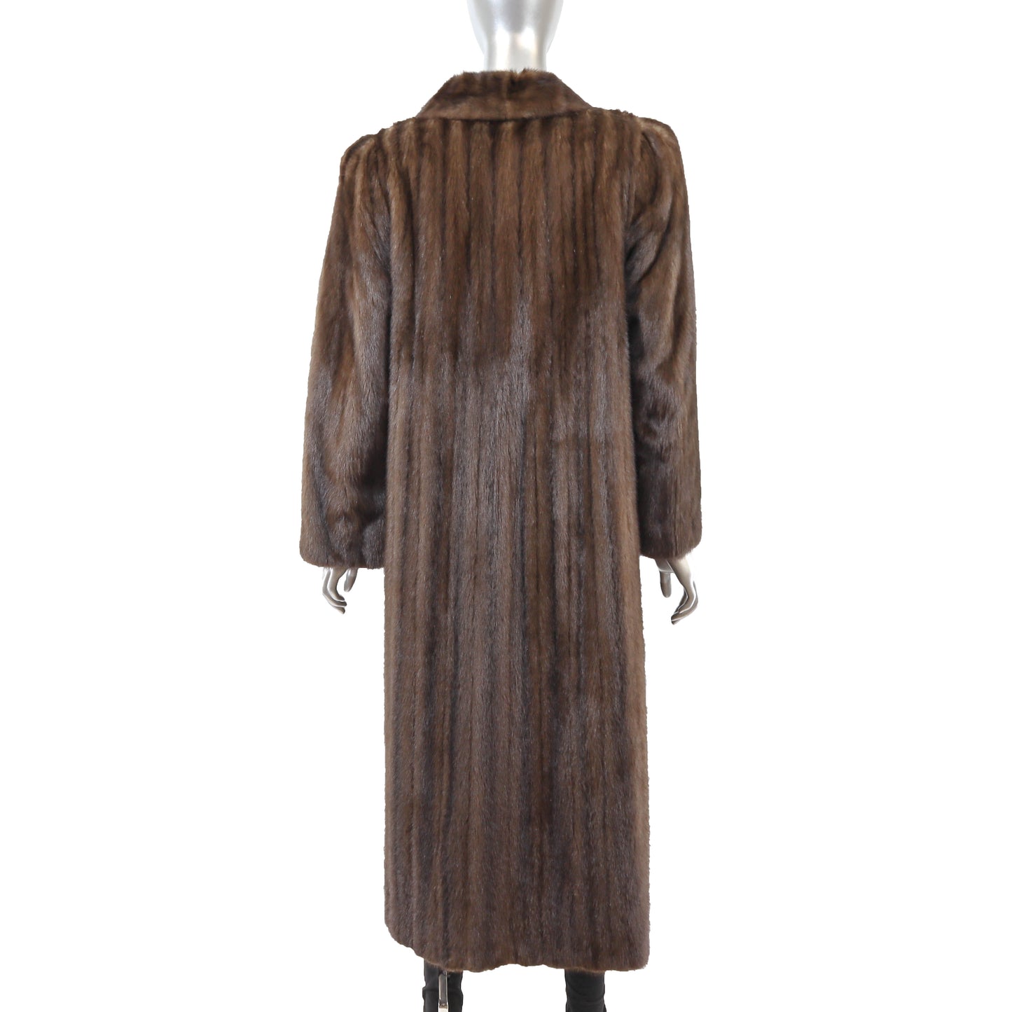 Brown Mink Coat- Size M
