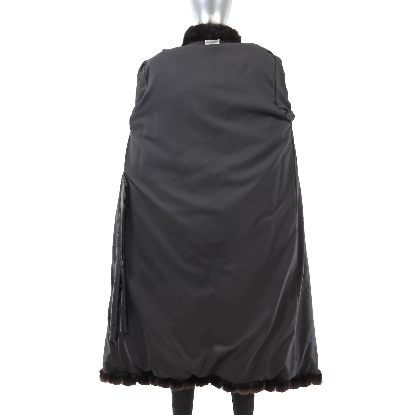 Dark Brown Mink Coat- Size M