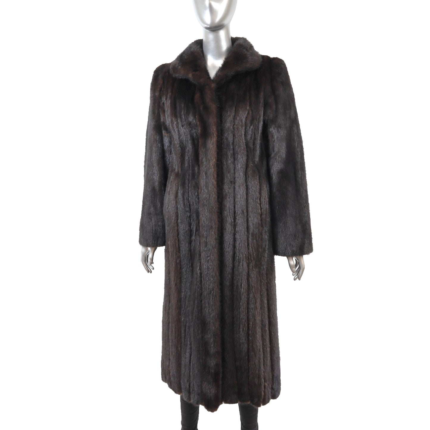Dark Brown Mink Coat- Size M