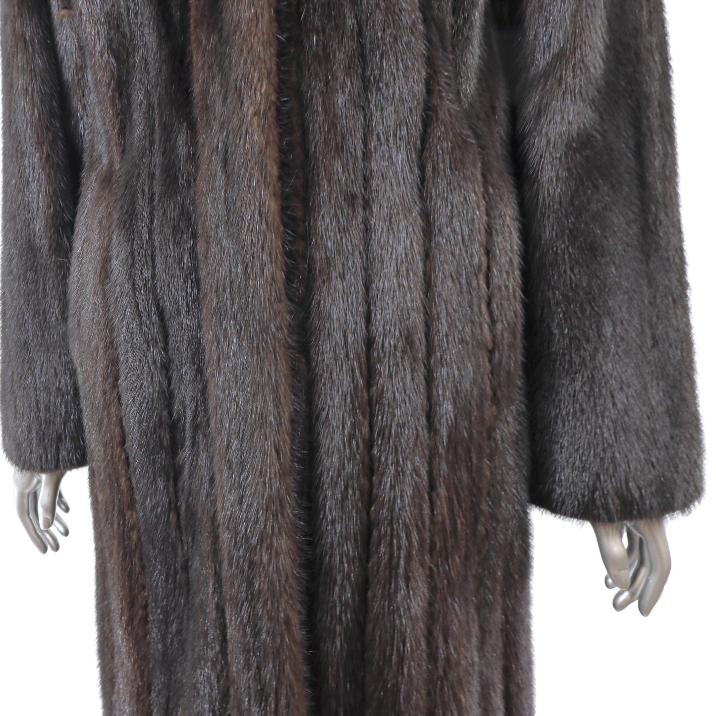 Dark Brown Mink Coat- Size M