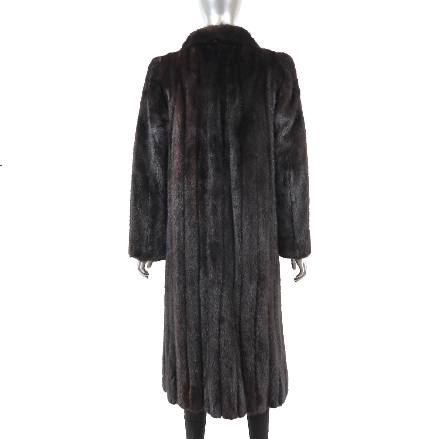Dark Brown Mink Coat- Size M