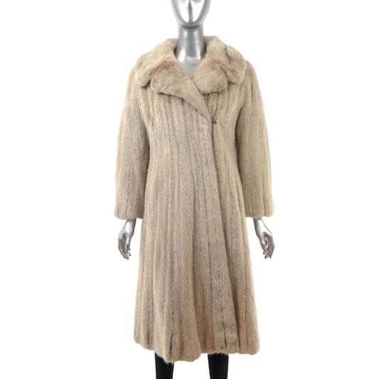 Pastel Mink Coat- Size S