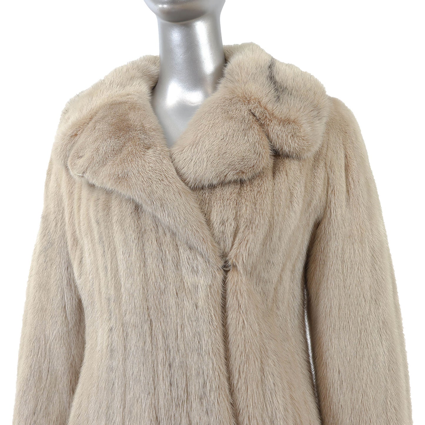 Pastel Mink Coat- Size S
