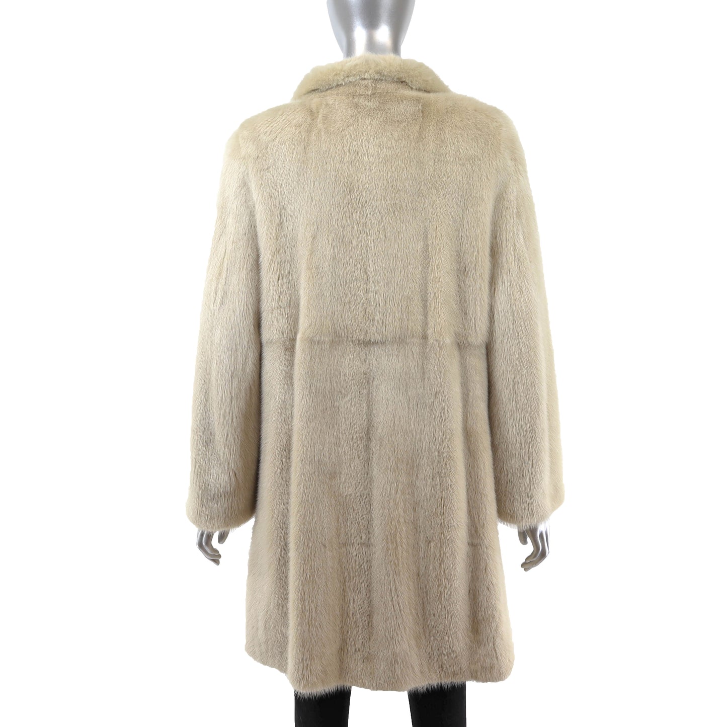 Pastel Mink 3/4 Coat- Size M-L