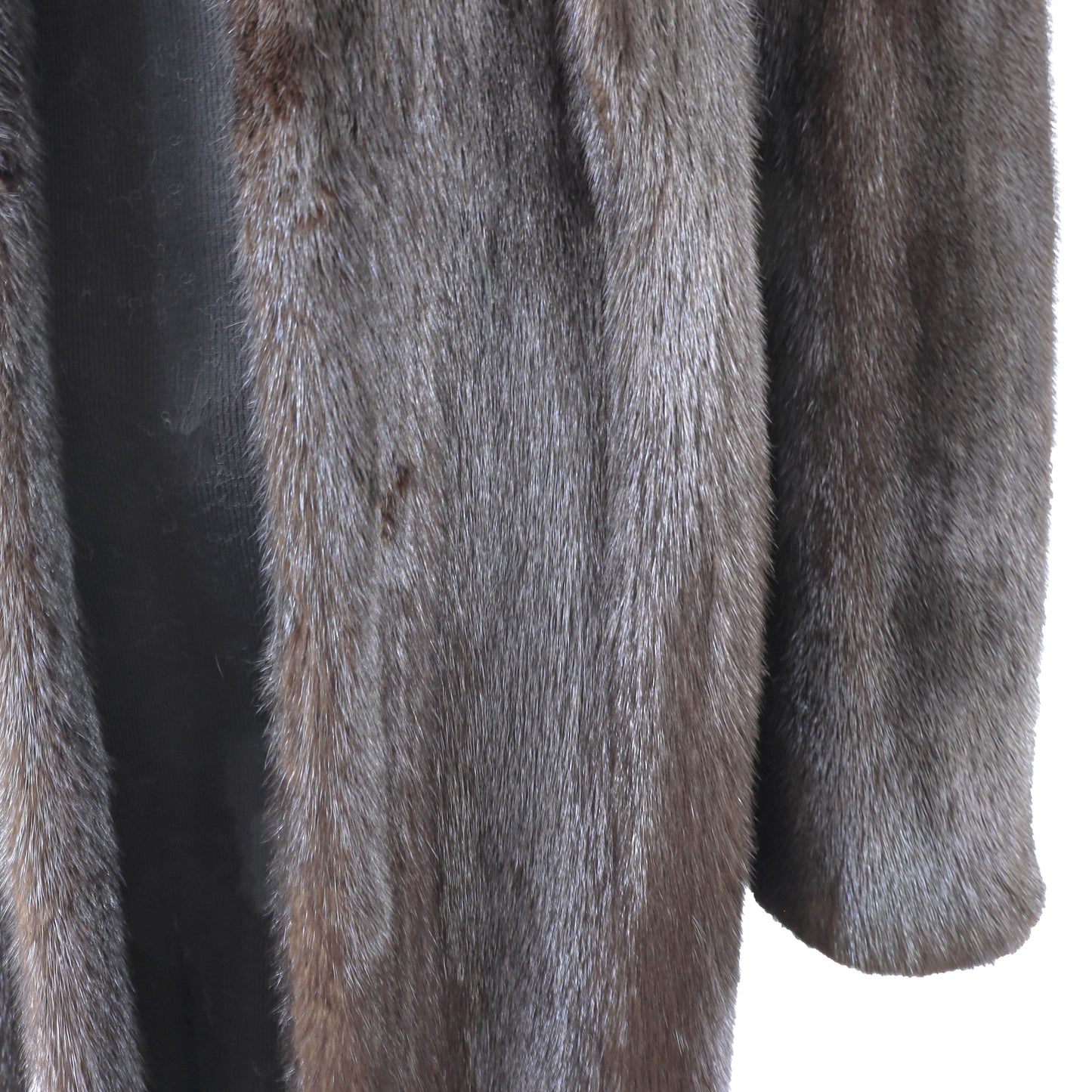 Dark Brown Mink Coat- Size XL