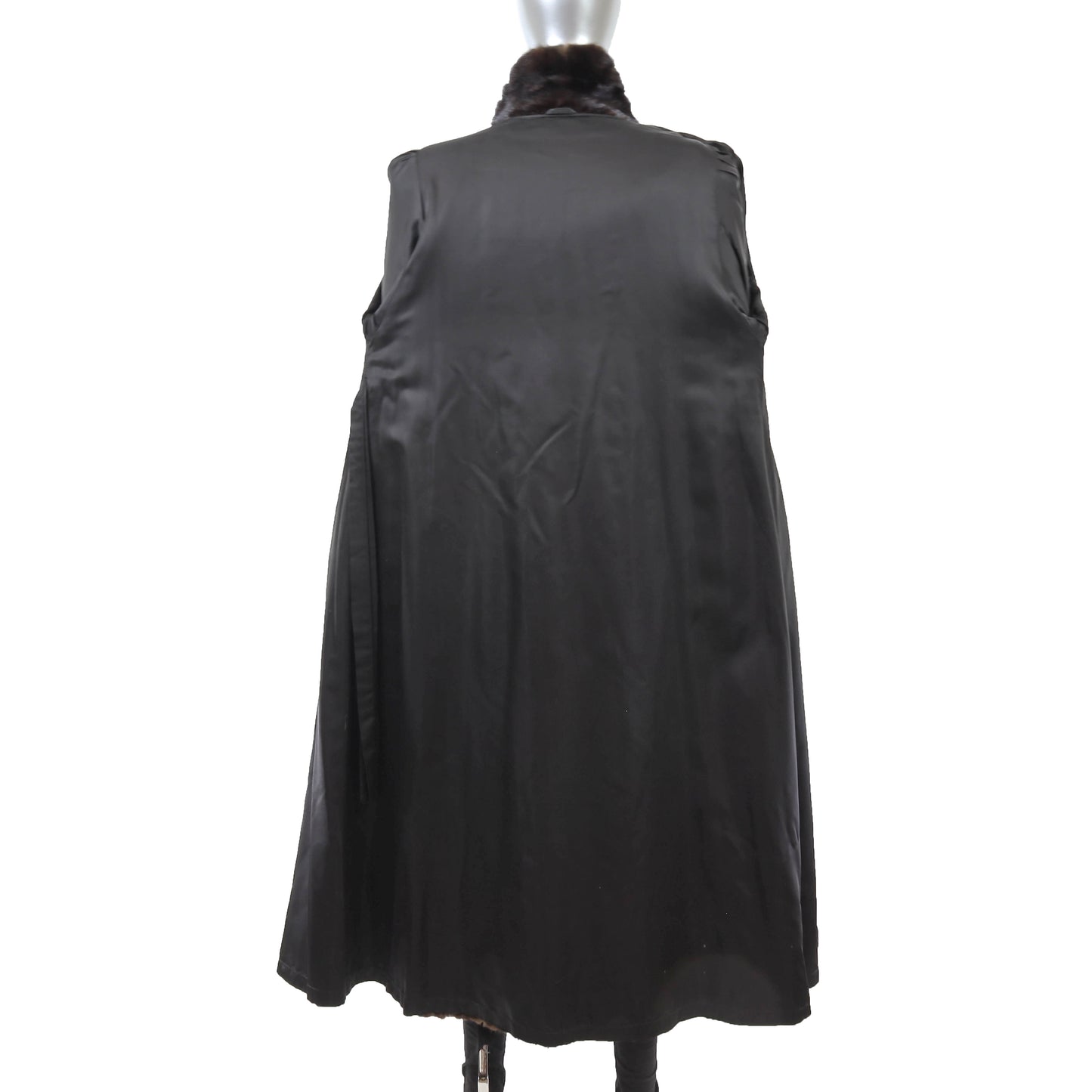 Dark Brown Mink Coat- Size M