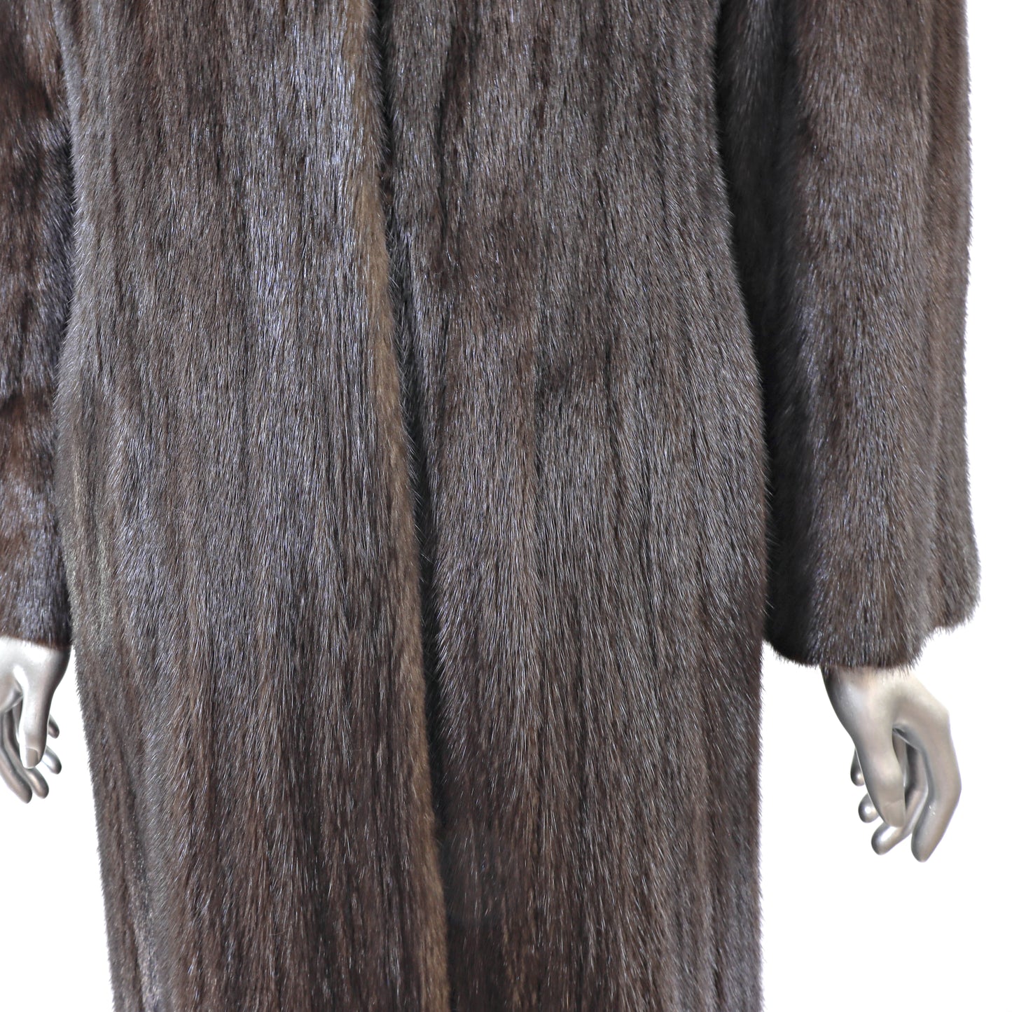 Dark Brown Mink Coat- Size M