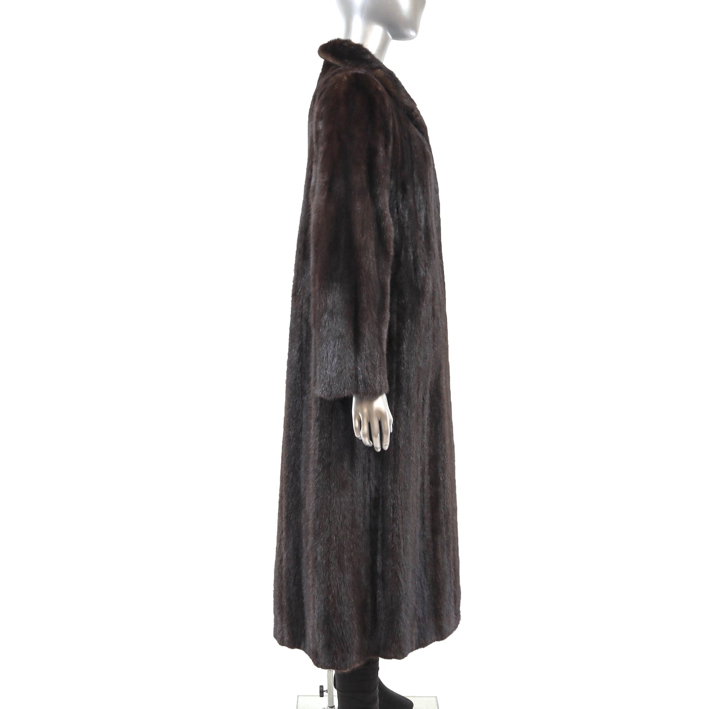 Dark Brown Mink Coat- Size M