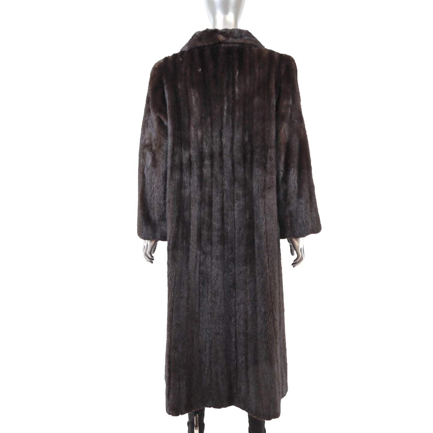 Dark Brown Mink Coat- Size M