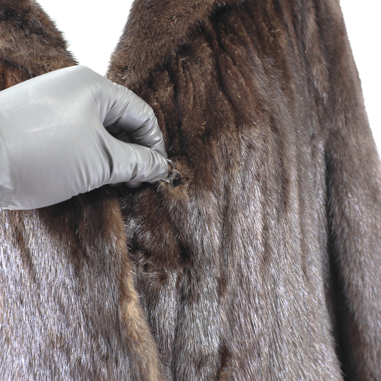 Dark Brown Mink Coat- Size M