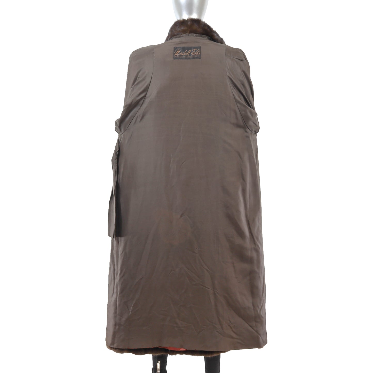 Brown Mink Coat- Size L