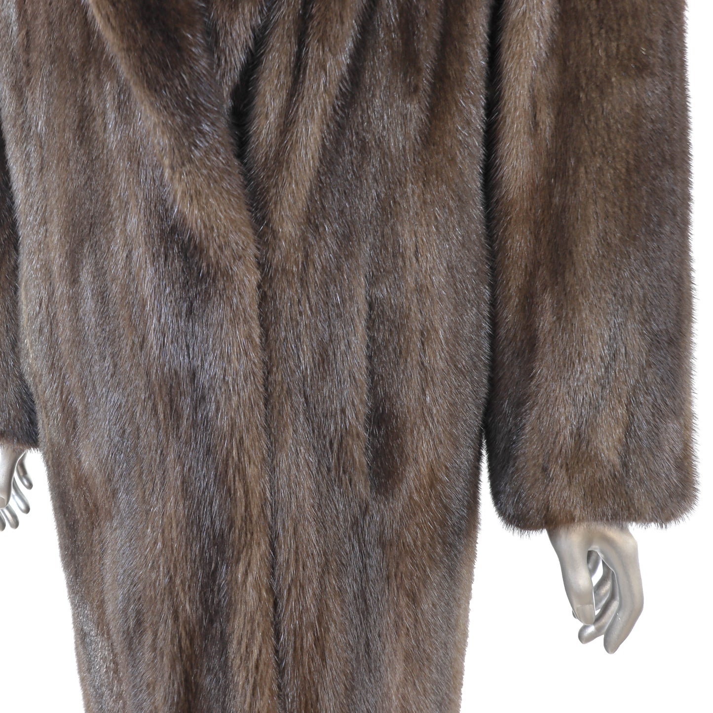 Brown Mink Coat- Size L