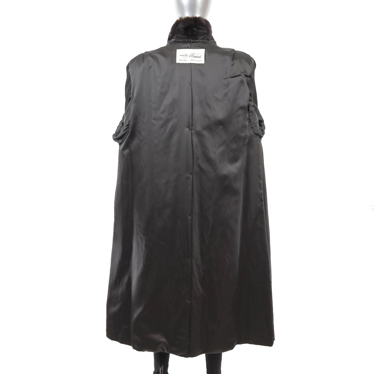 Brown Mink Coat- Size L