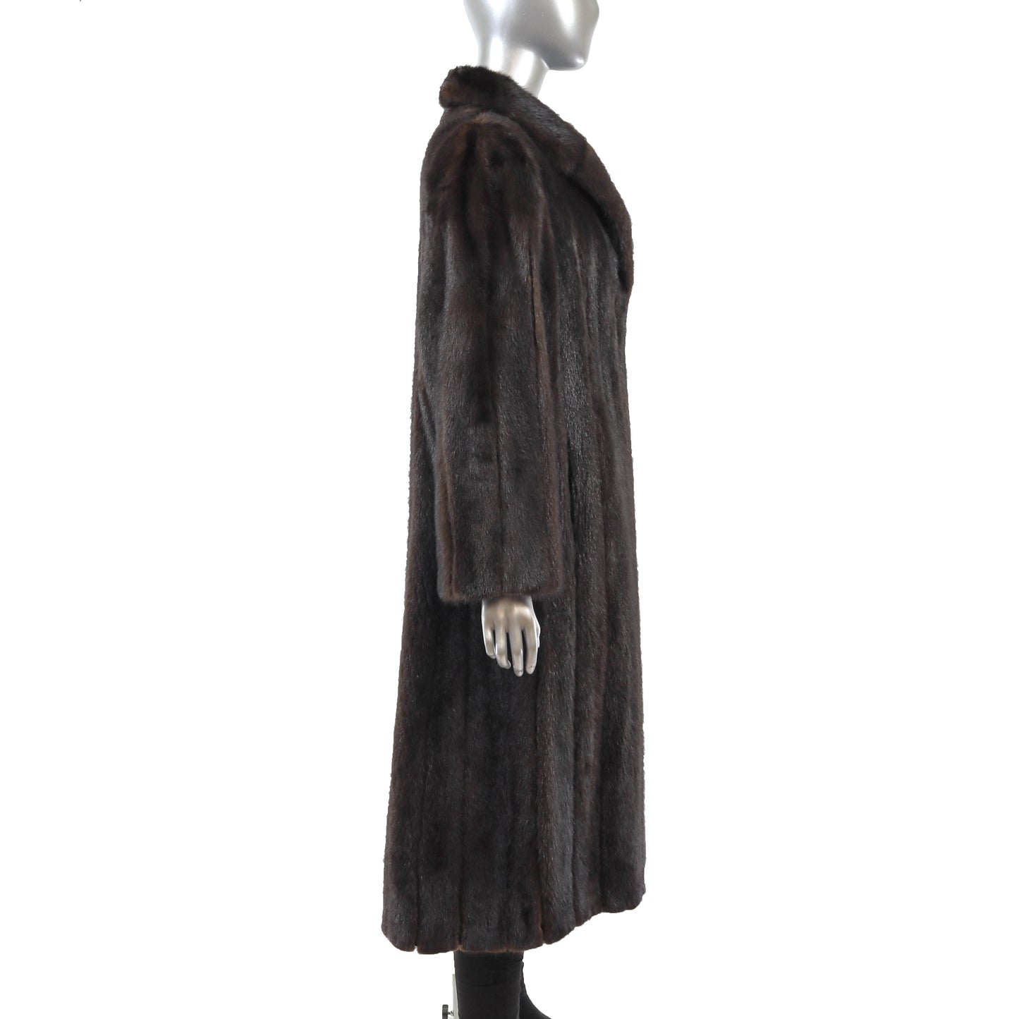 Brown Mink Coat- Size L