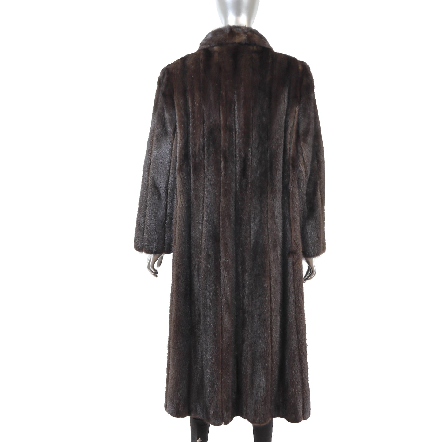 Brown Mink Coat- Size L