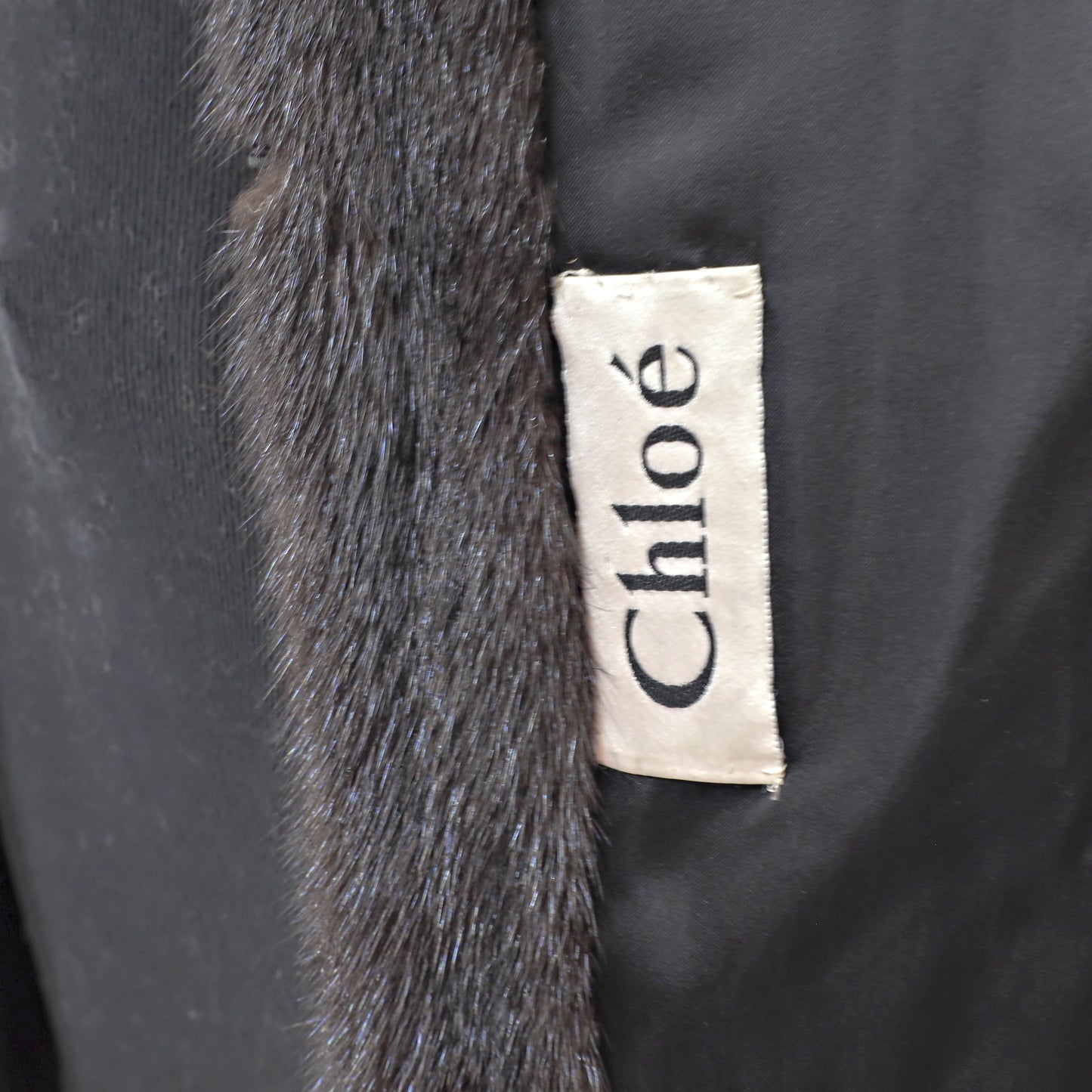 Chloe Dark Brown Mink Coat- Size M