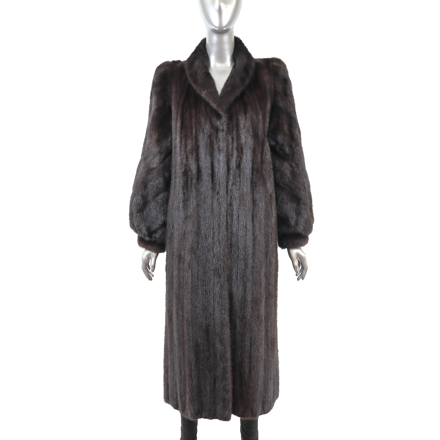Chloe Dark Brown Mink Coat- Size M