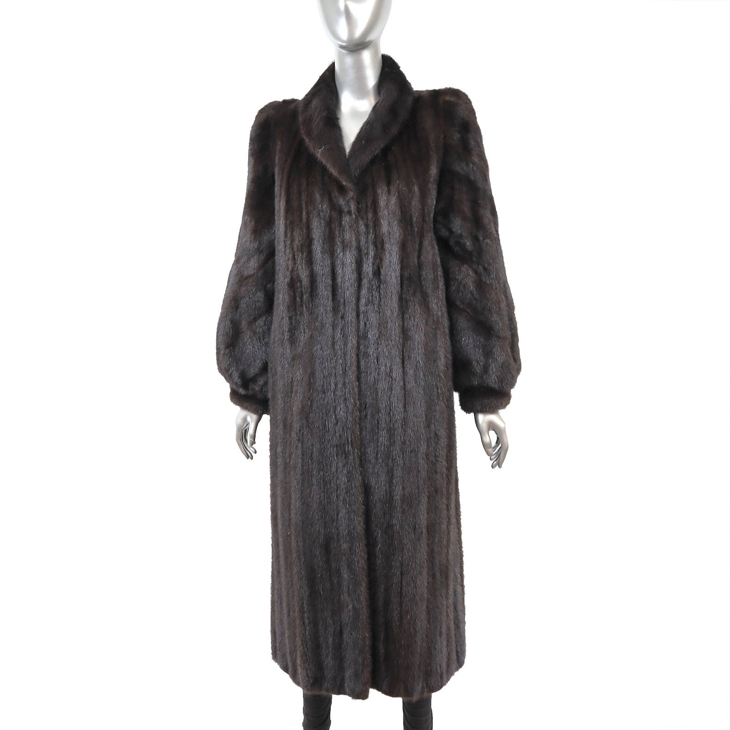 Chloe Dark Brown Mink Coat- Size M