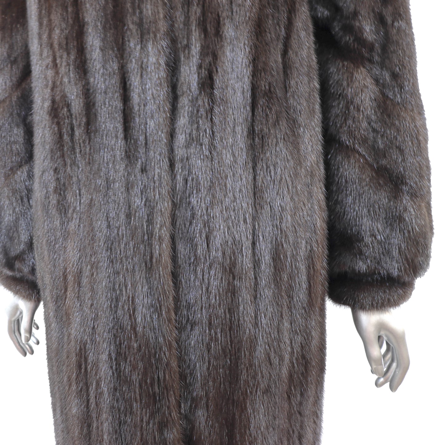 Chloe Dark Brown Mink Coat- Size M