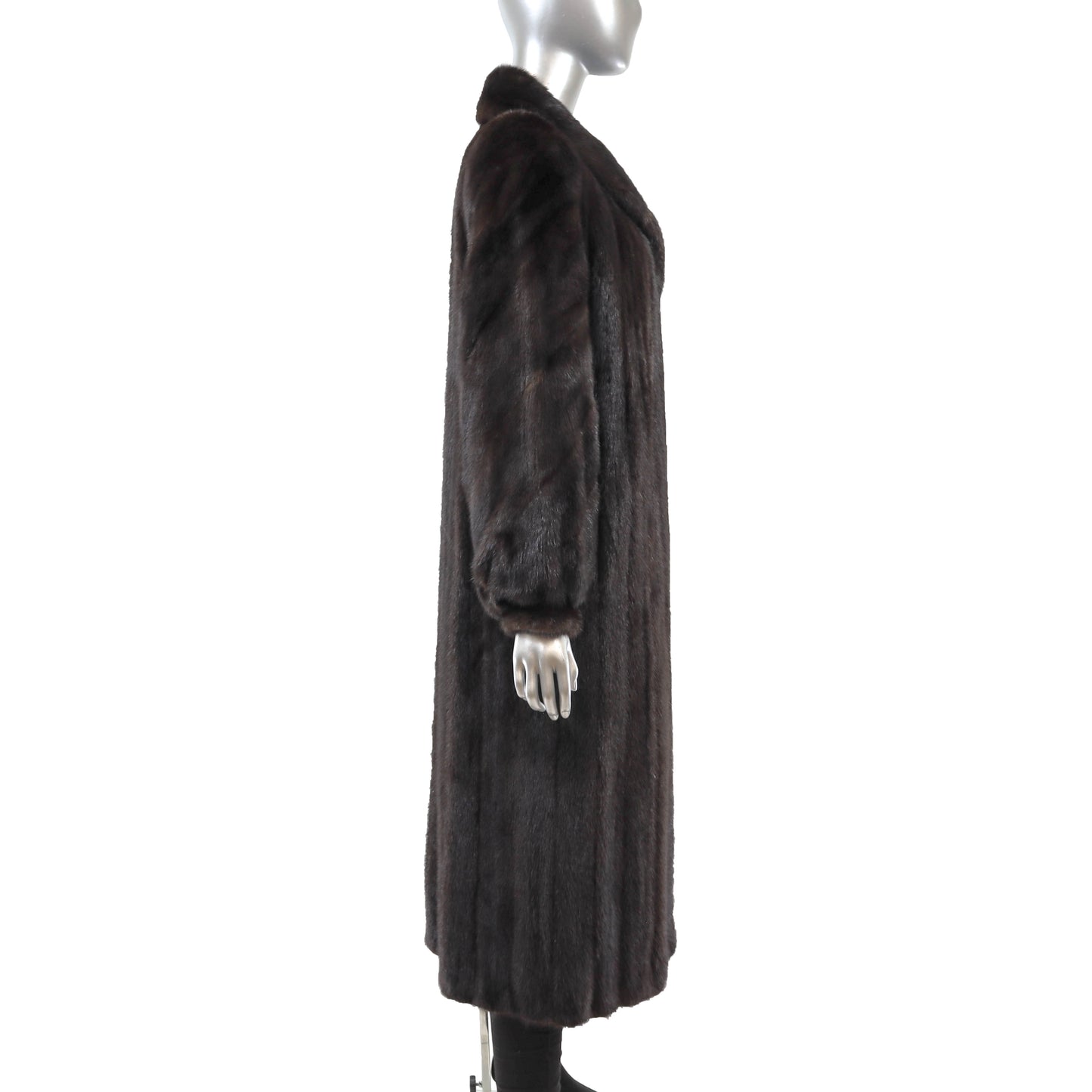 Chloe Dark Brown Mink Coat- Size M