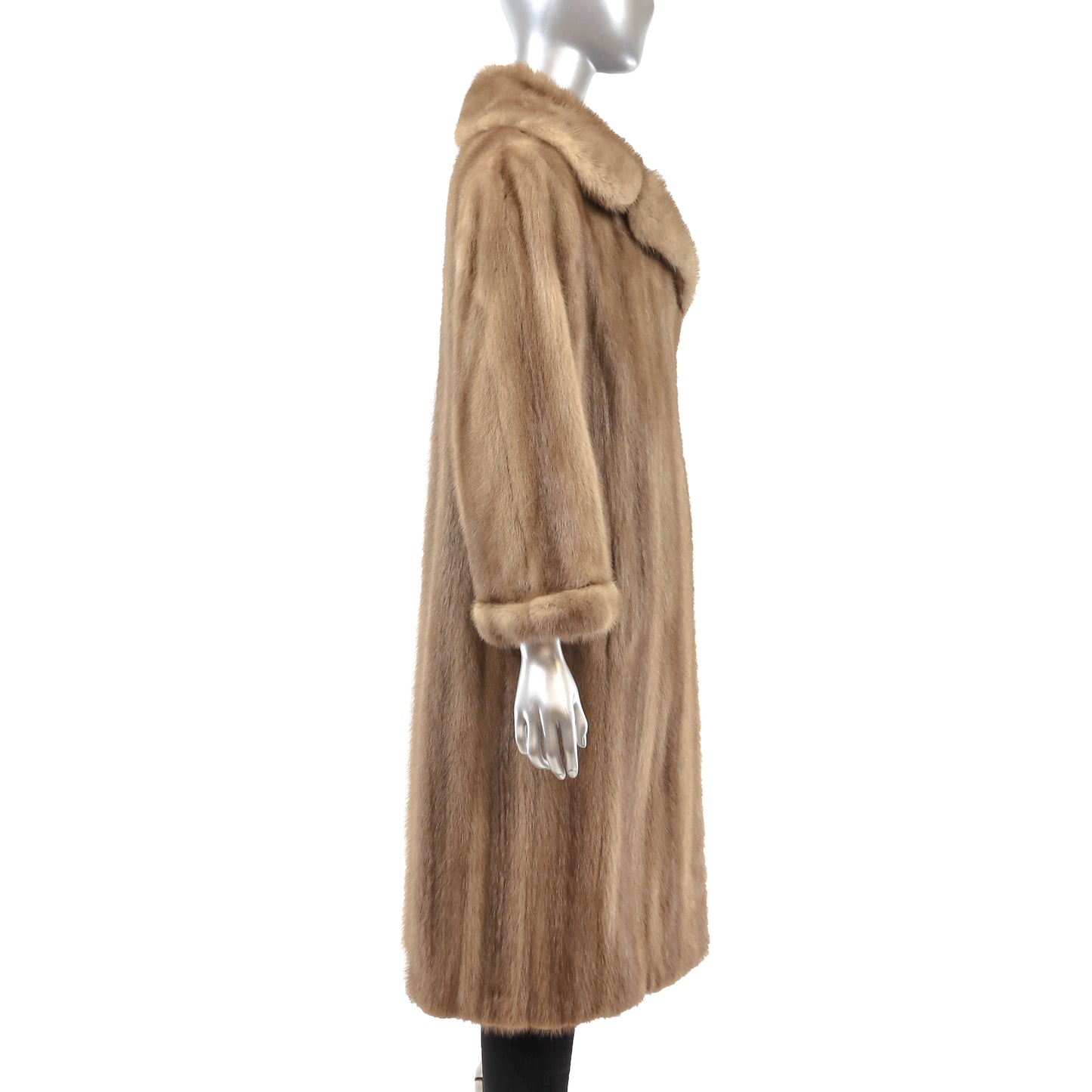 Light Brown Mink Coat- Size M