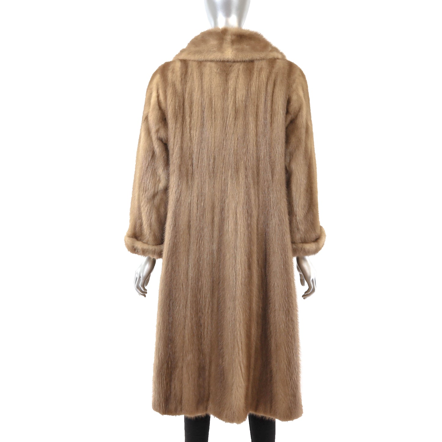 Light Brown Mink Coat- Size M