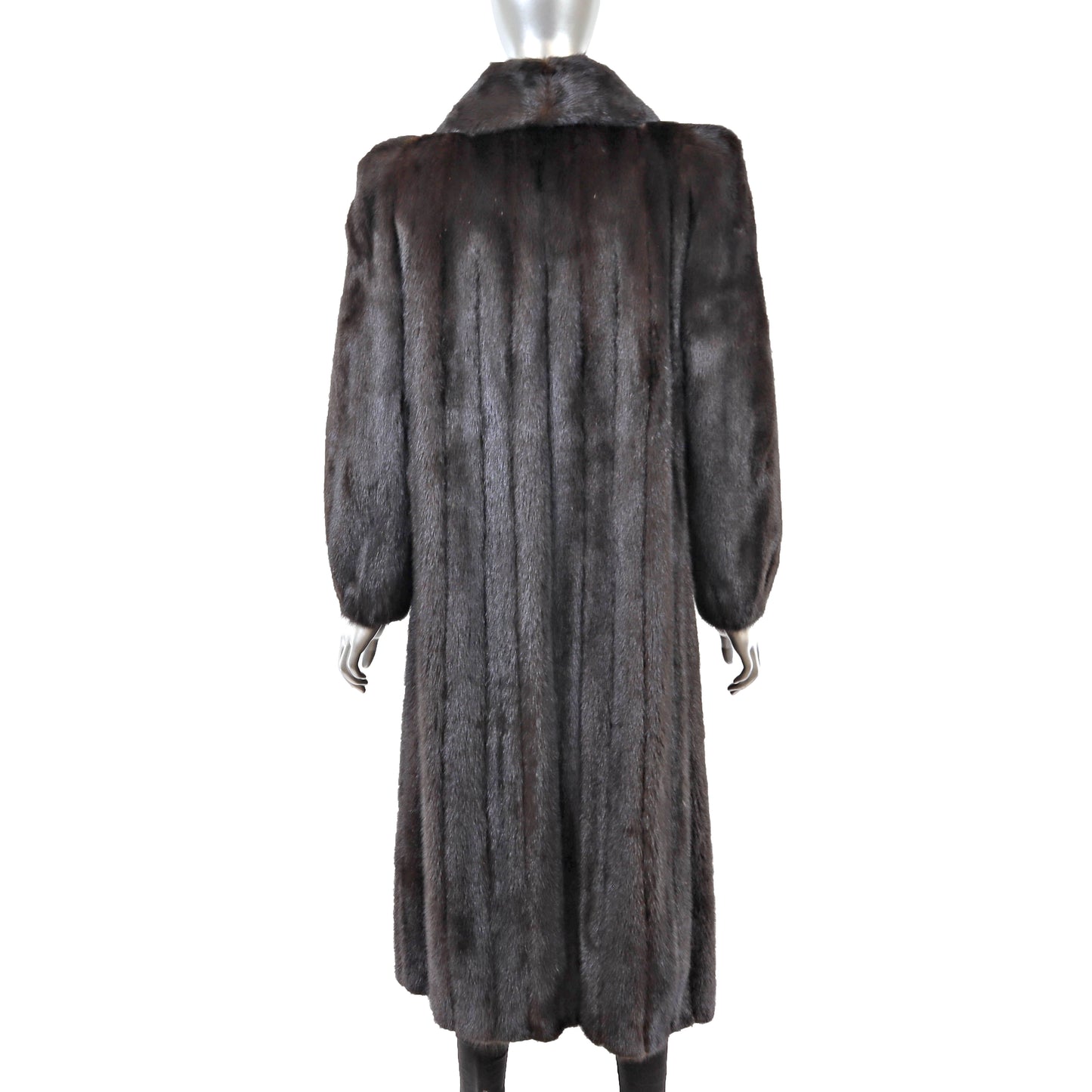 Blackglama Black Mink Coat- Size L