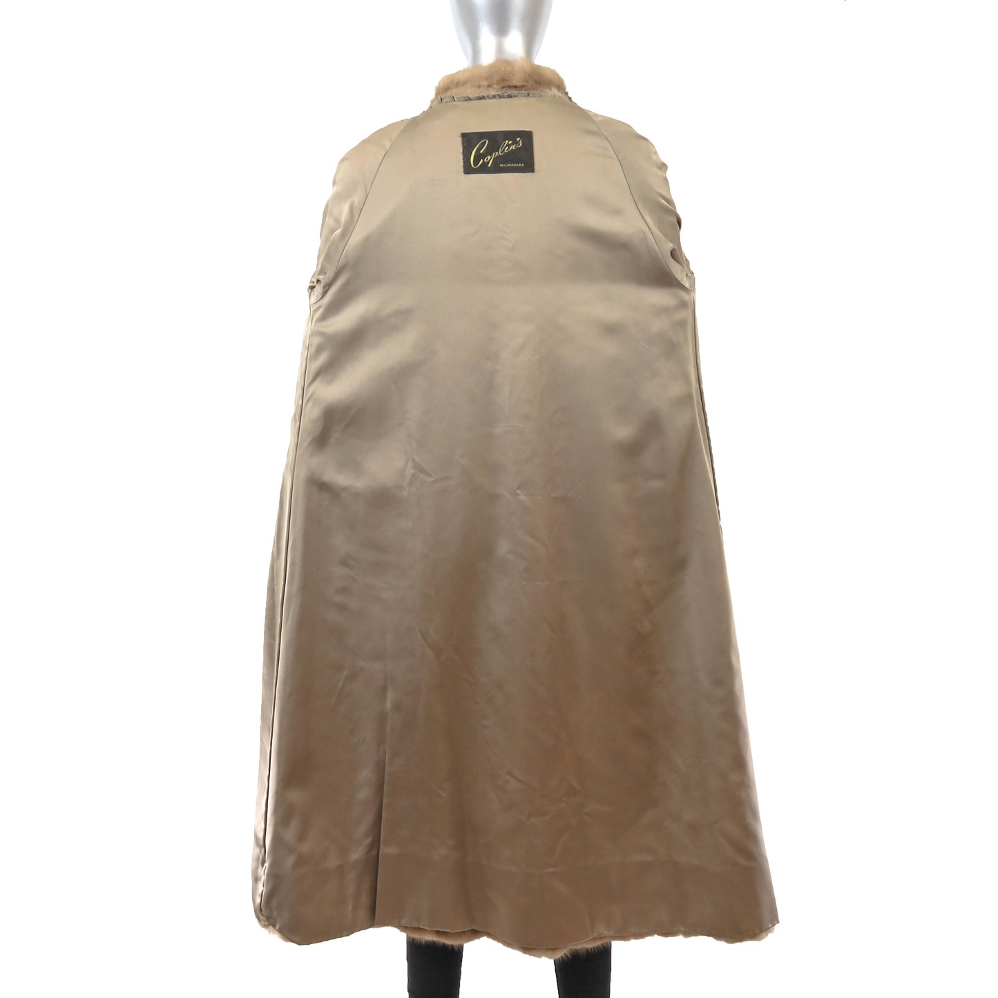 Light Brown Mink Coat- Size M