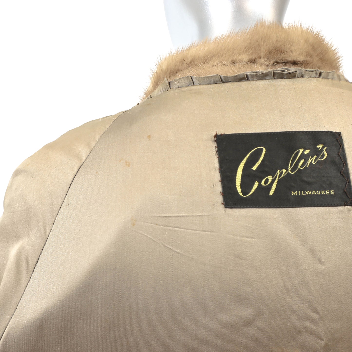 Light Brown Mink Coat- Size M