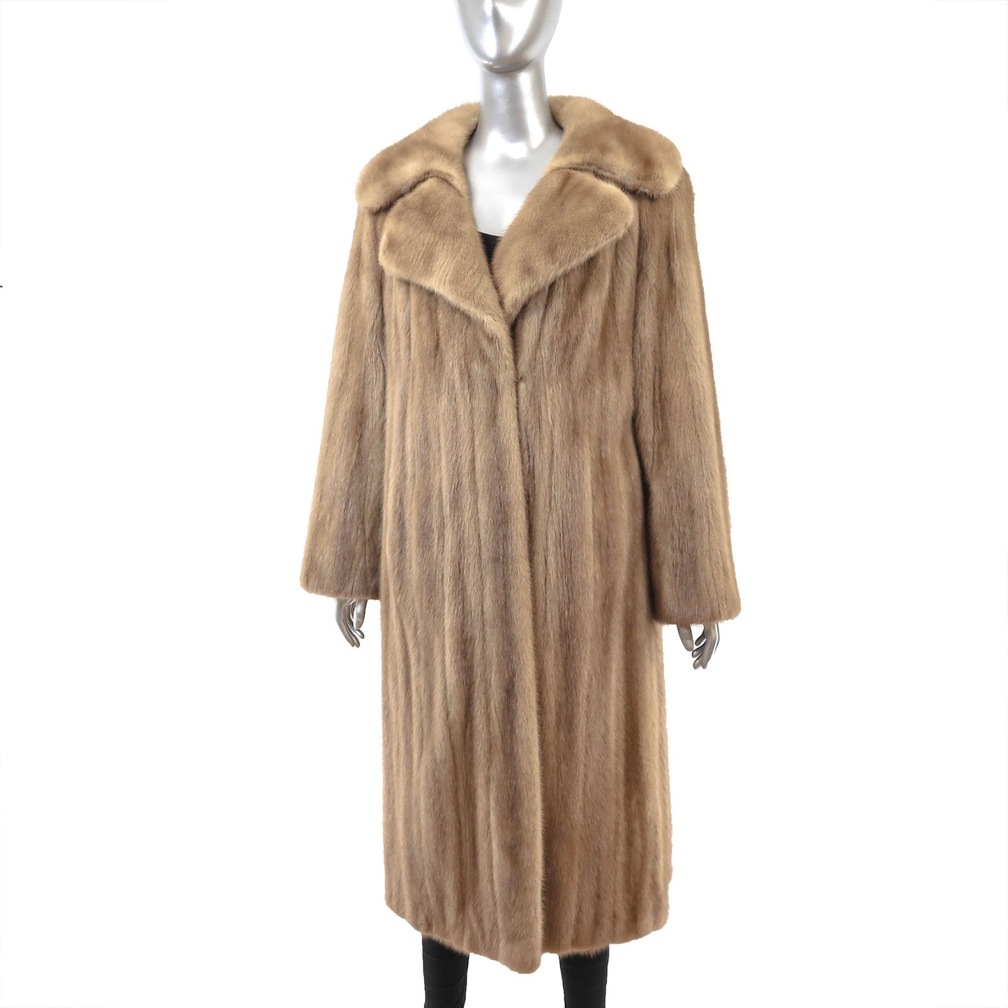 Light Brown Mink Coat- Size M
