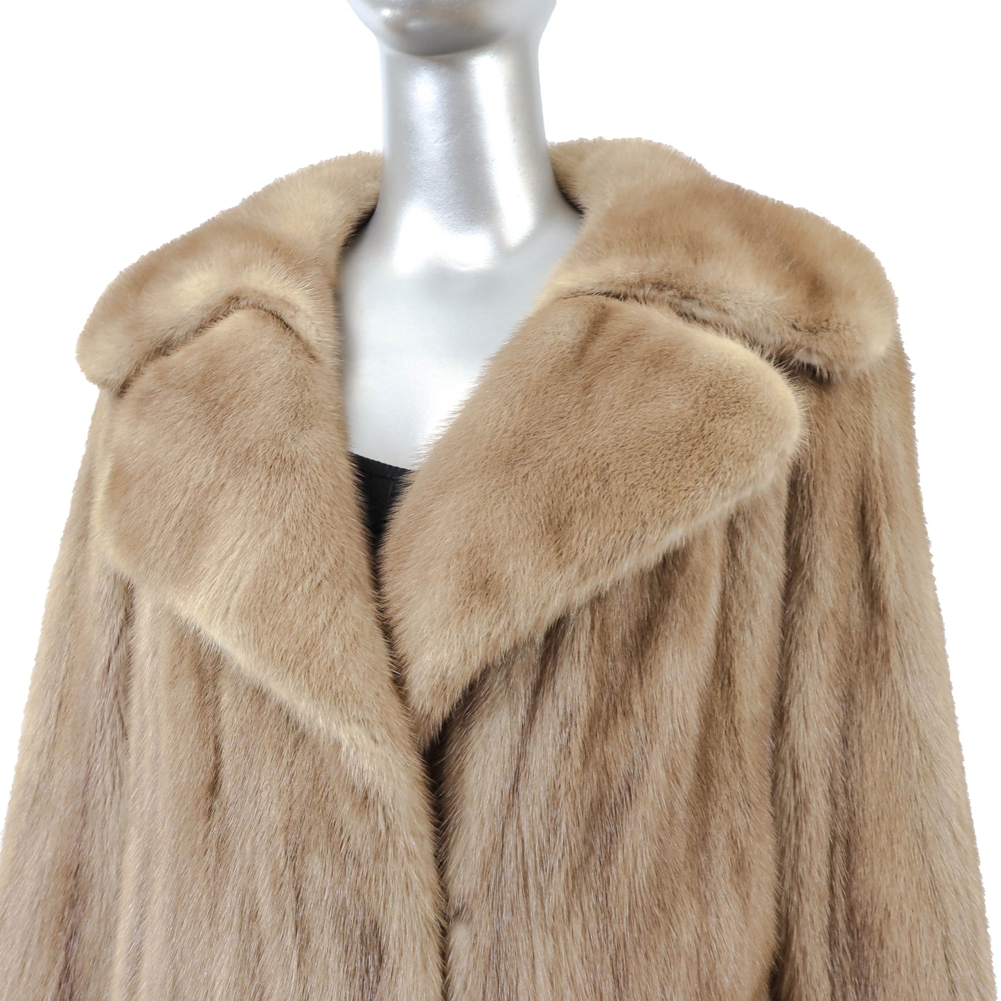 Light Brown Mink Coat- Size M