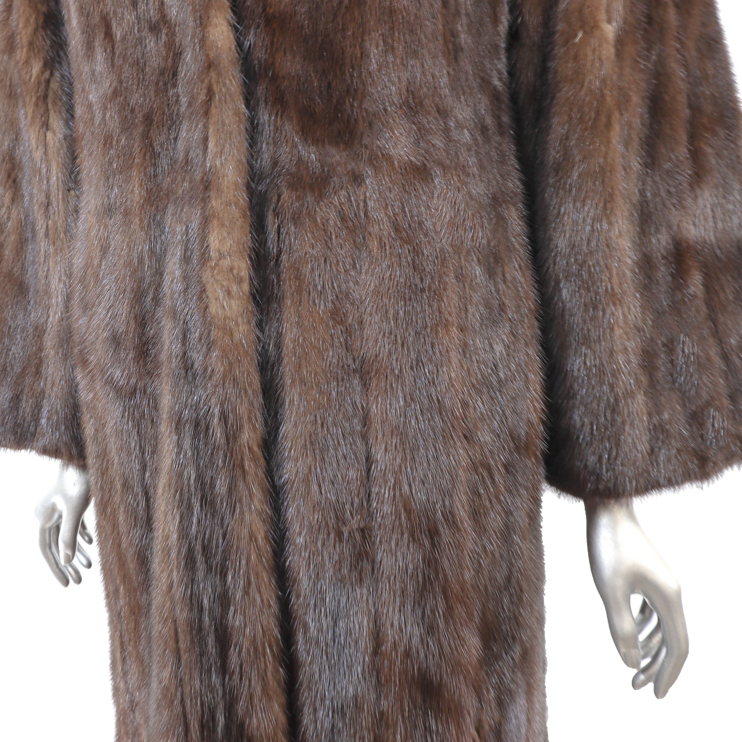 Brown Mink Coat- Size S