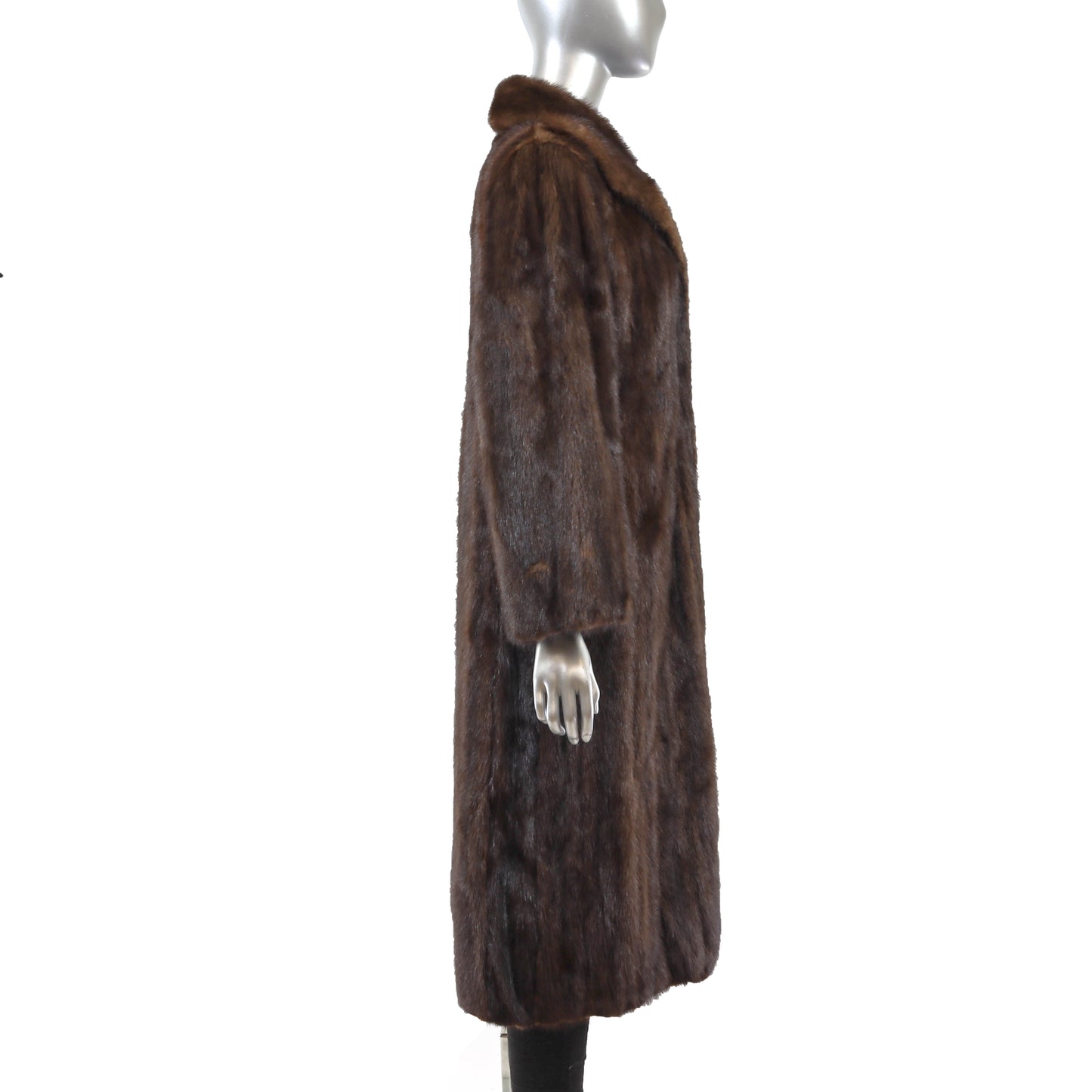 Brown Mink Coat- Size S