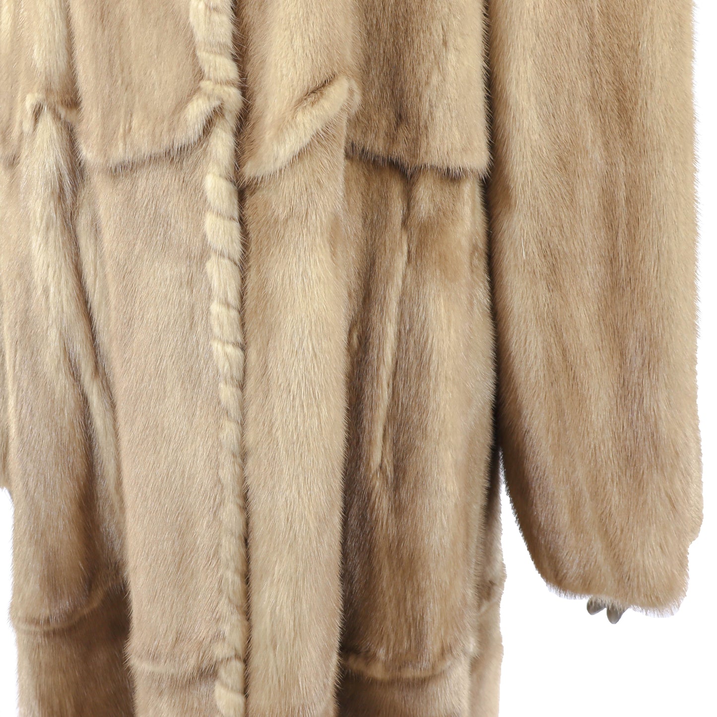 Zuki Light Brown Swing Mink Coat- Size XL-XXL