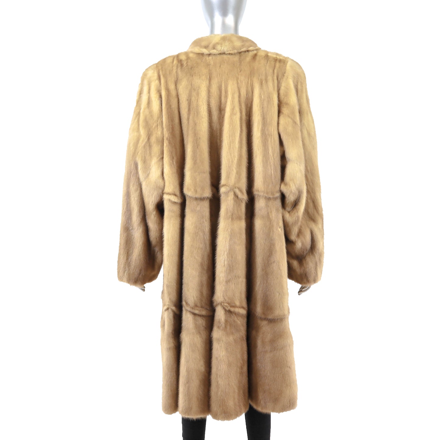 Zuki Light Brown Swing Mink Coat- Size XL-XXL