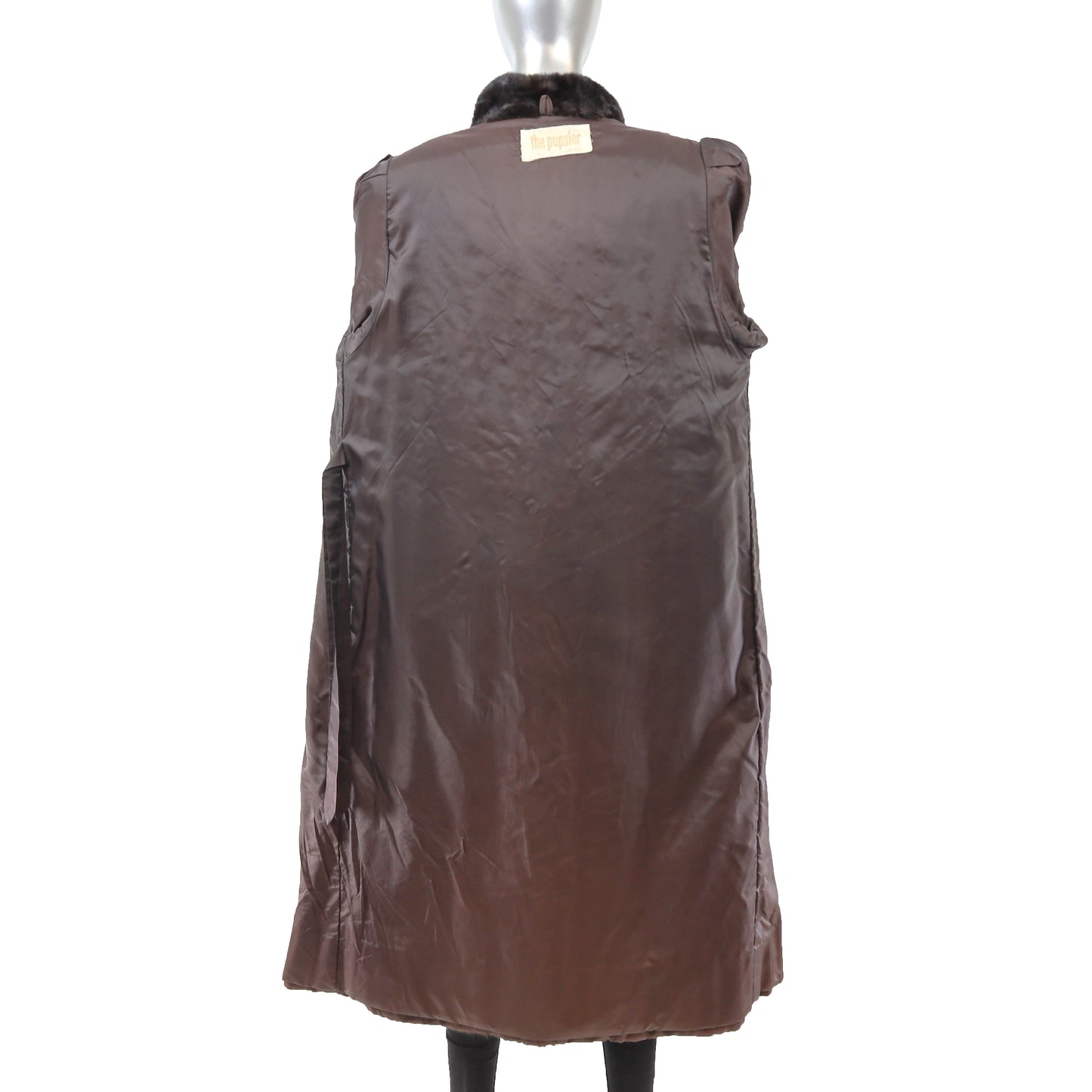Dark Brown Mink Coat- Size M