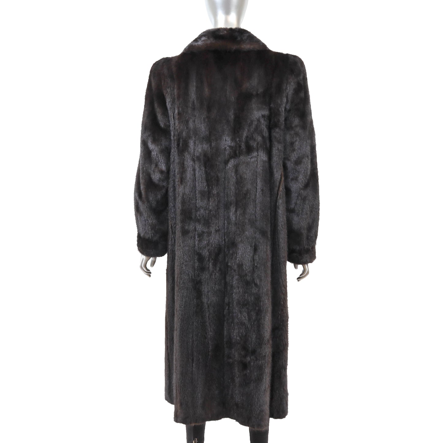 Dark Brown Mink Coat- Size M