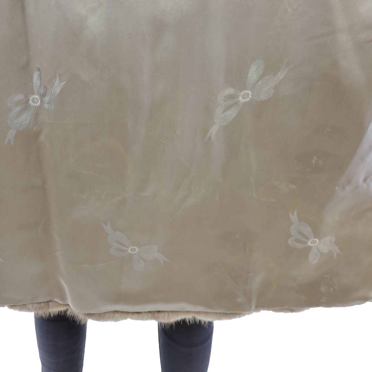 Light Brown Mink Coat- Size XL