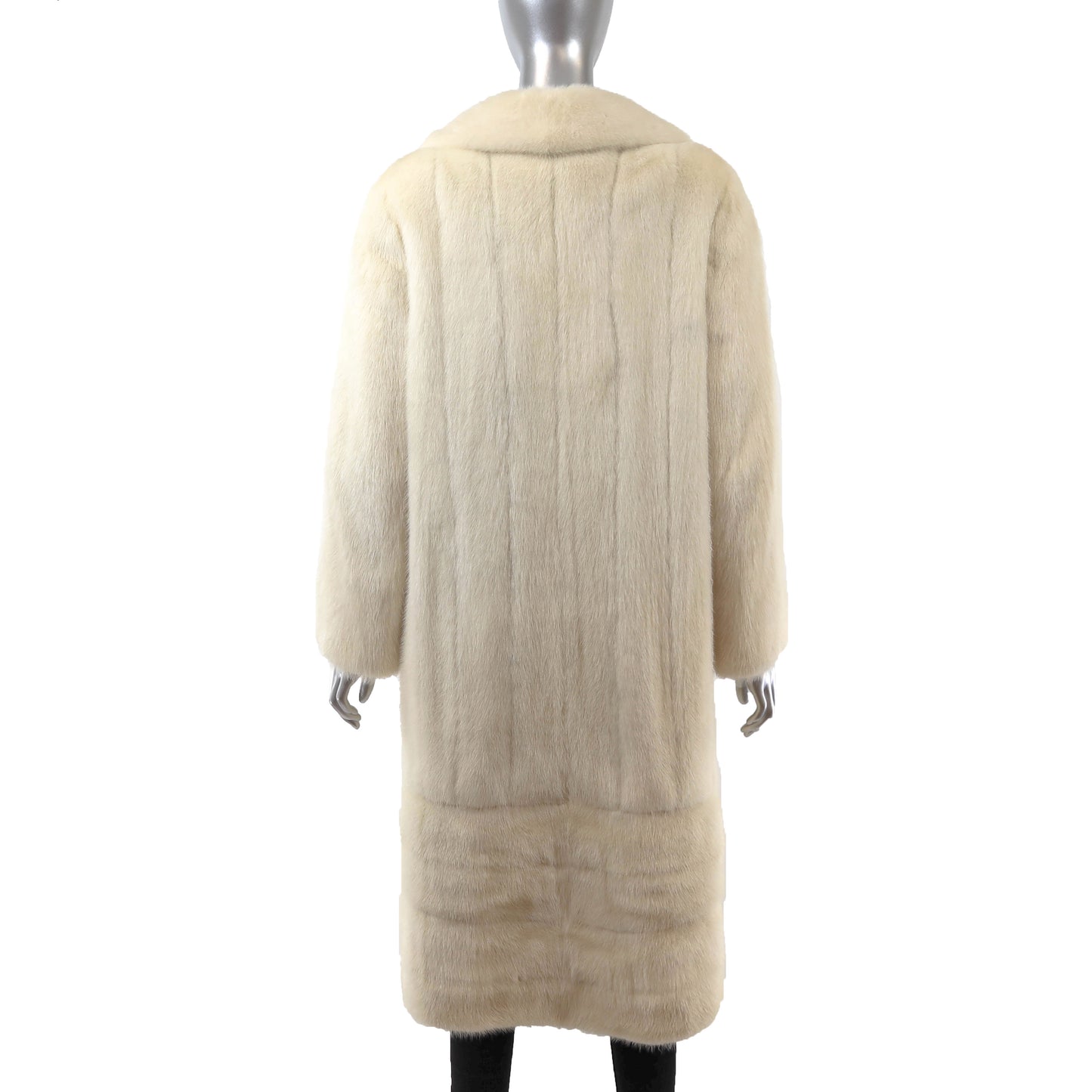 Ivory Mink Coat- Size M