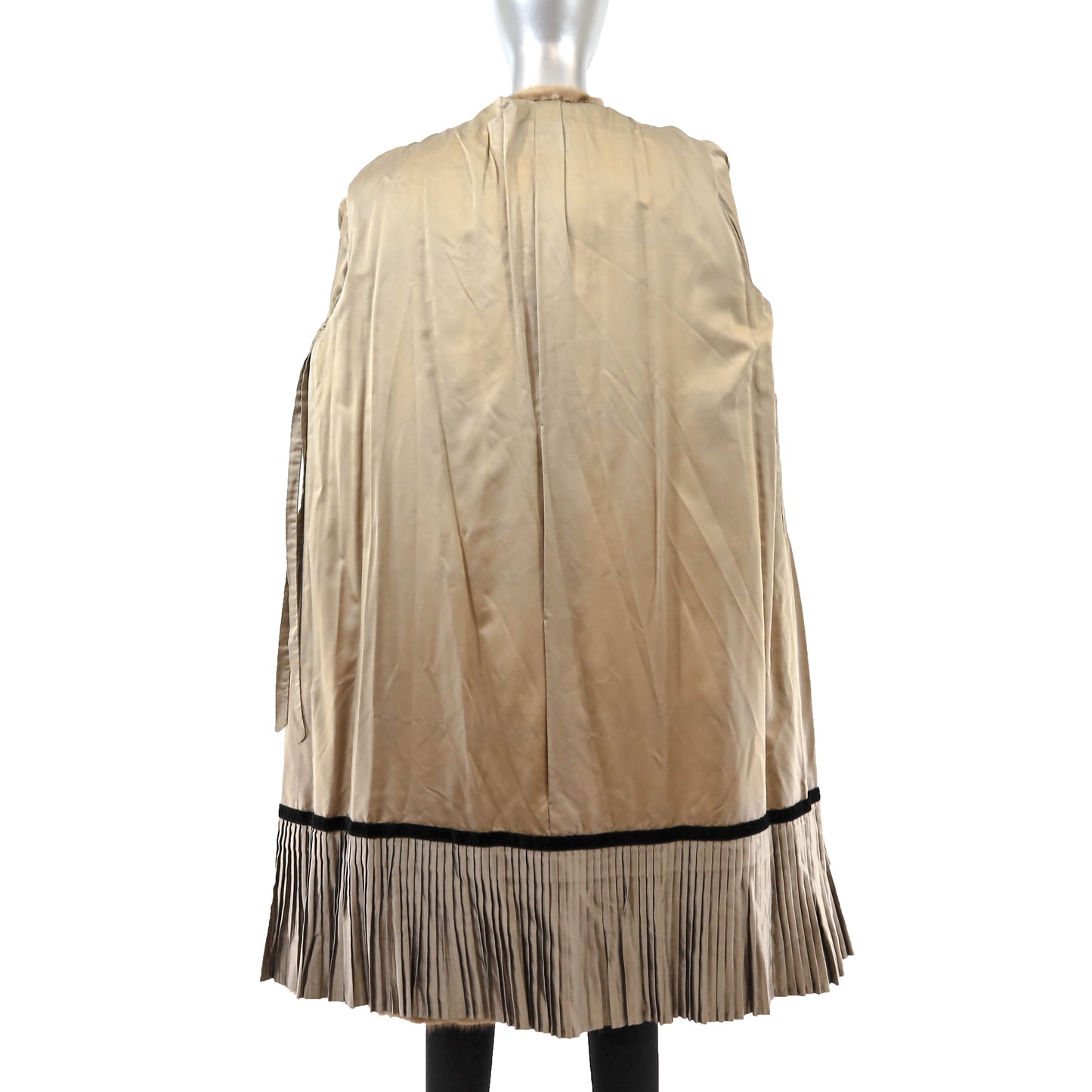Light Brown Mink Coat- Size XL