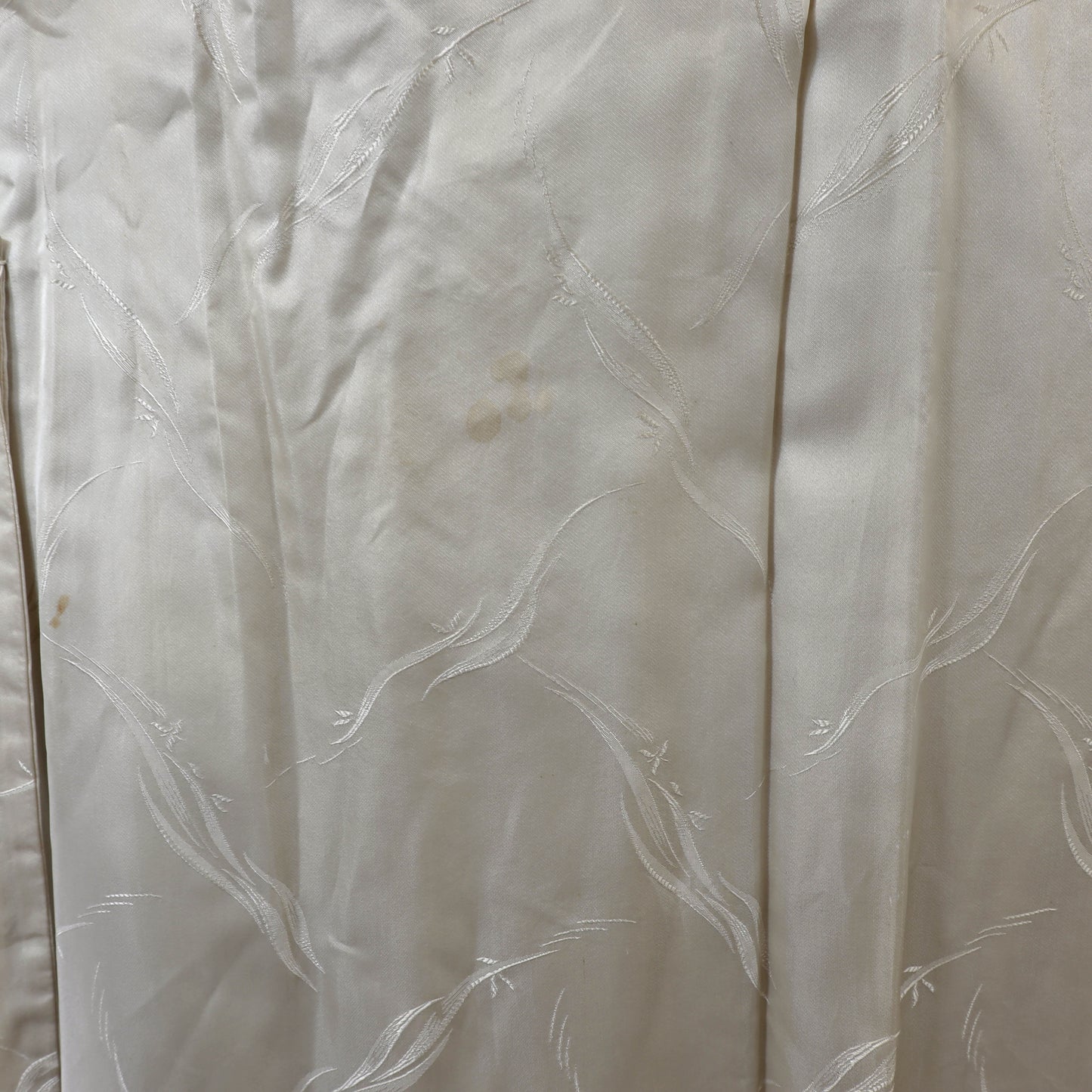 Ivory Mink Coat with Two Belts- Size S-M