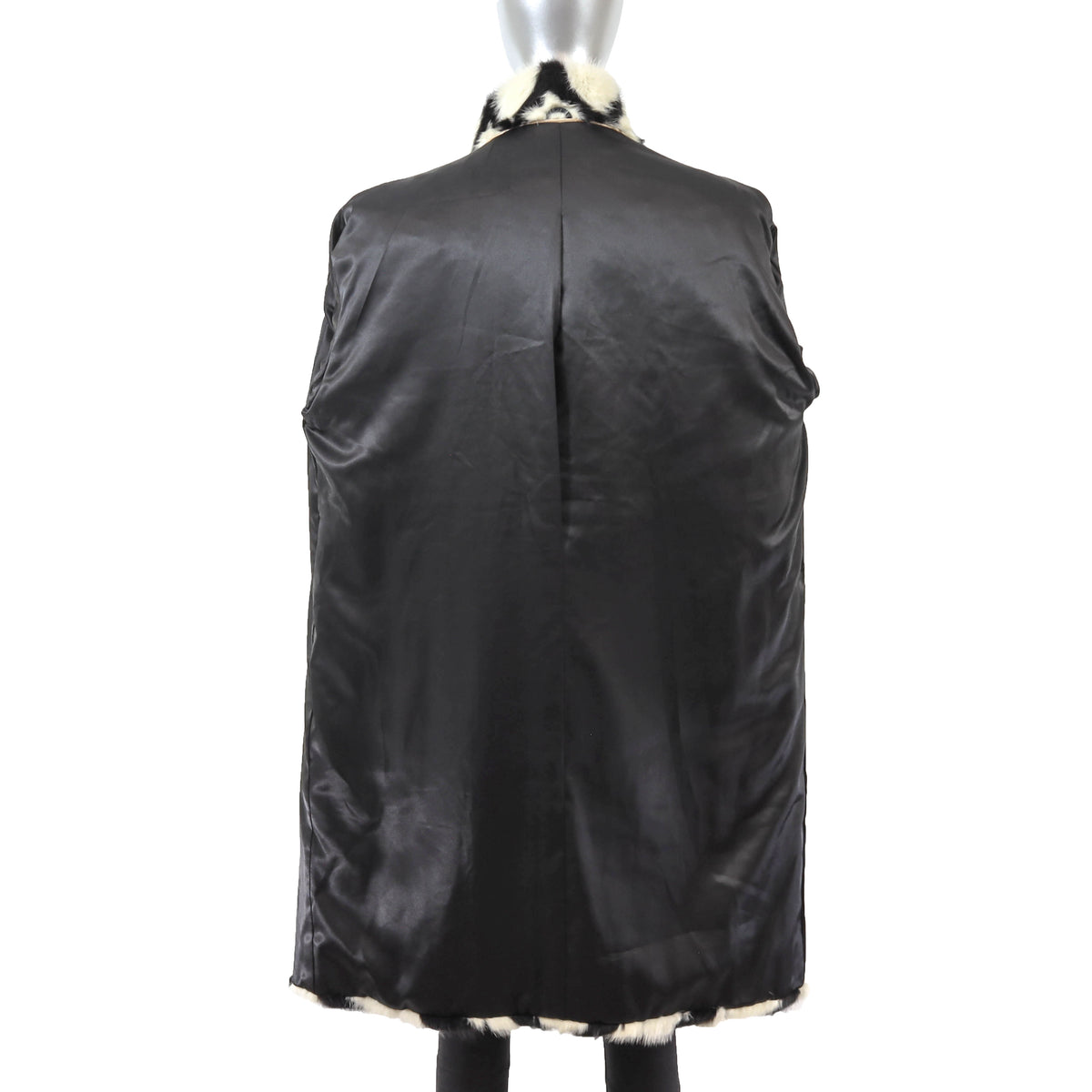Multicolor Mink Coat- Size L